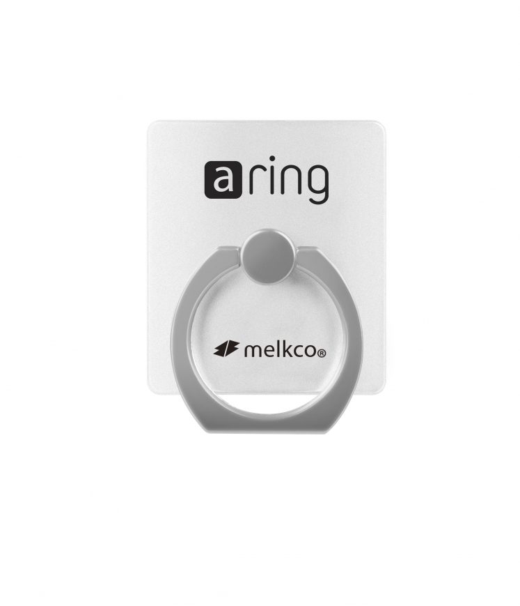 Melkco aring Universal Grip (Stand Smartphone Holder) - (White)