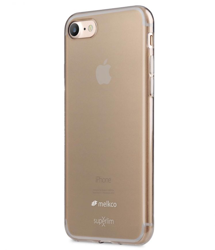 Melkco Superlim TPU Case for Apple iPhone 7 (4.7") - Transparent Grey