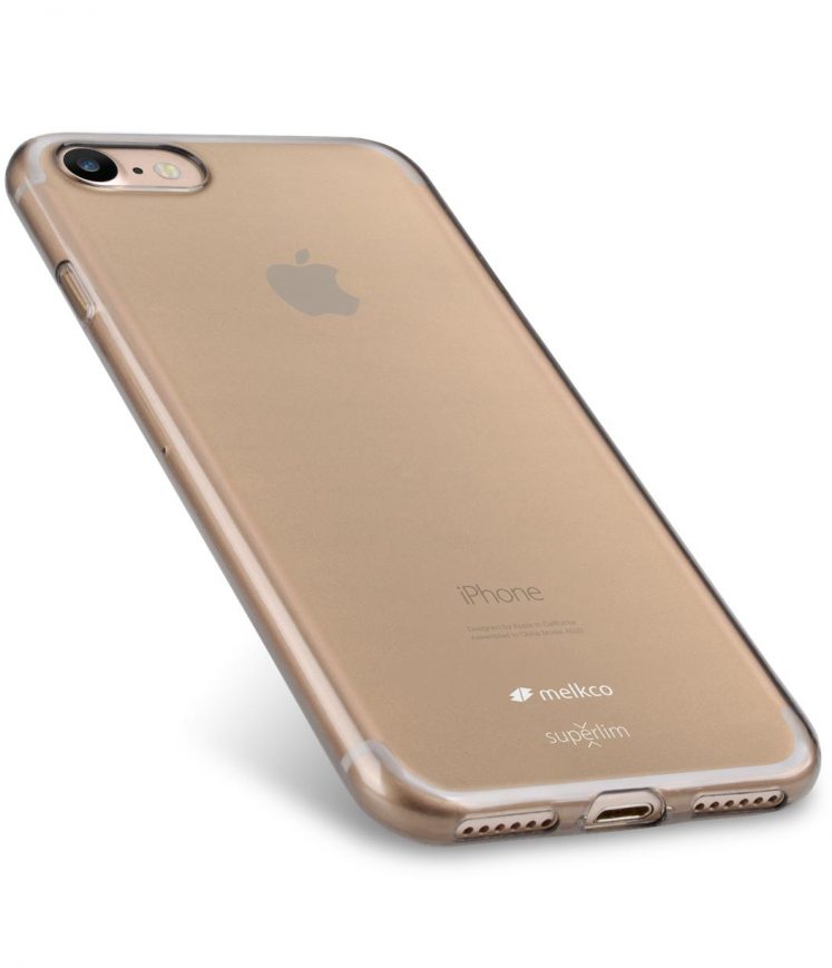 Melkco Superlim TPU Case for Apple iPhone 7 (4.7") - Transparent Grey