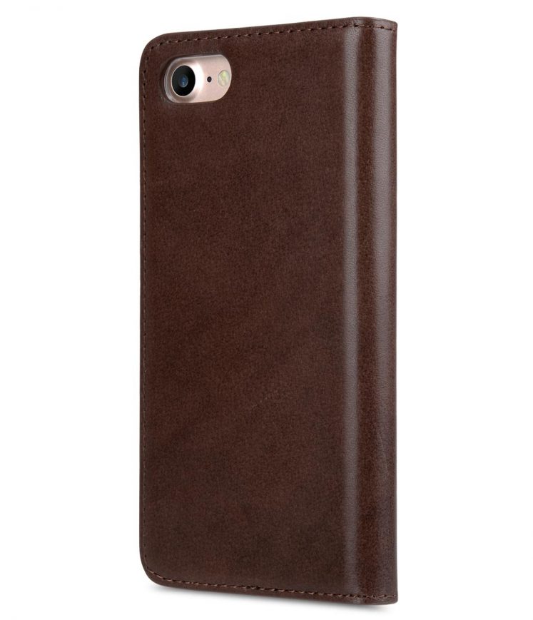 Melkco Premium Cowhide Leather Herman Series Book Style Case for Apple iPhone 7 (4.7") (Brown)