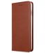 Melkco Premium Cowhide Leather Herman Series Book Style Case for Apple iPhone 7 Plus (5.5") (Orange Brown)
