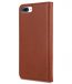 Melkco Premium Cowhide Leather Herman Series Book Style Case for Apple iPhone 7 Plus (5.5") (Orange Brown)