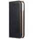 Melkco Italian Cowhide Leather Herman Series Book Style Case for Apple iPhone SE / 5s / 5 (Italian Black)