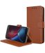 Melkco Premium Genuine Leather Case for Motorola Moto G4 / G4 Plus - Wallet Book Type With Stand Function