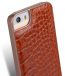 Genuine Royal Leather Snap Cover For IPhone SE - Royal Gold