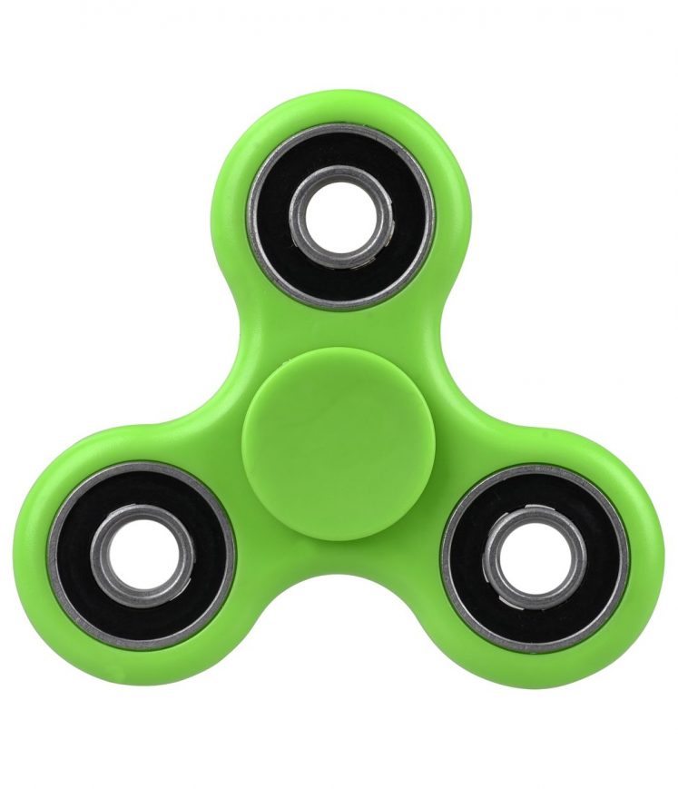 i-mee Tri Fidget Spinner Hand Toy - (Green)