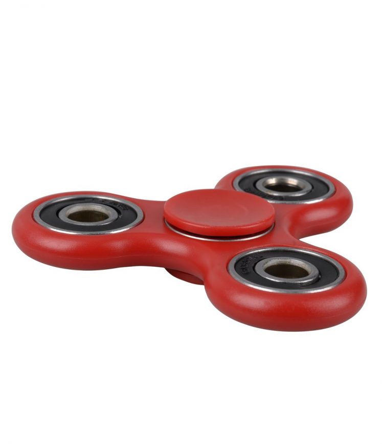 i-mee Tri Fidget Spinner Hand Toy - (Red)
