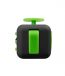 i-mee Stress Relief Fidget Cube - (Black/Green)