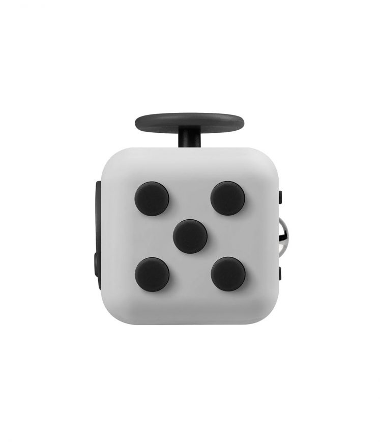 i-mee Stress Relief Fidget Cube - (Grey/Black)