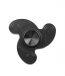 i-mee Swirl Tri-Bar Metal Fidget Spinner - (Black)