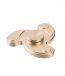 i-mee Swirl Tri-Bar Metal Fidget Spinner - (Gold)