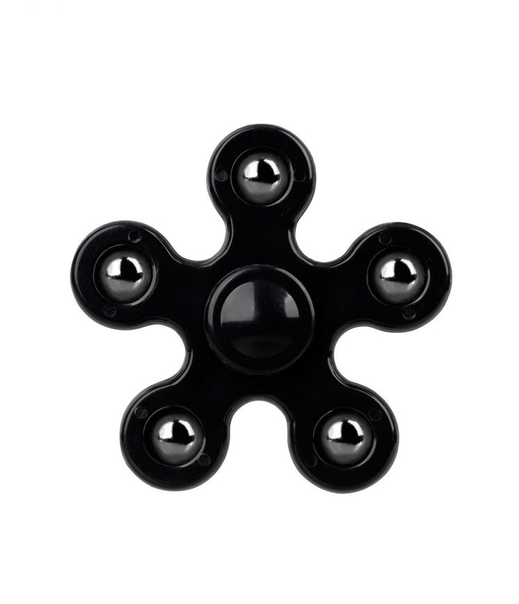 i-mee Steel Balls Five-Bar Fidget Spinner - (Black)