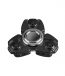 i-mee CKF CNC Metal Alloy Tri-Bar Fidget Spinner - (Black)