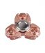 i-mee CKF CNC Metal Alloy Tri-Bar Fidget Spinner - (Rose Gold)