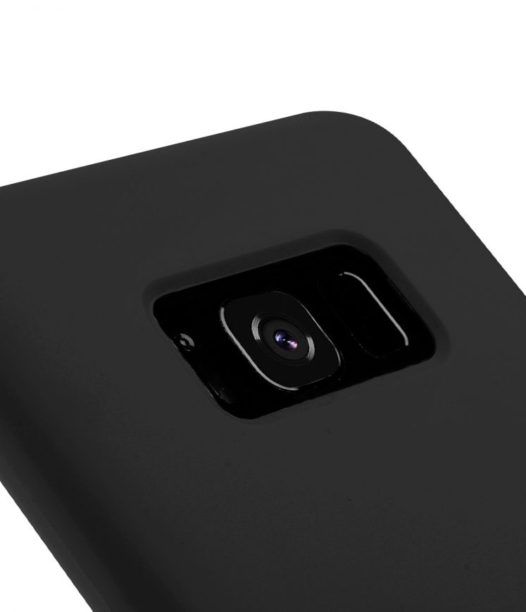 Melkco Aqua Silicone Case for Samsung Galaxy S8 Plus - ( Black )