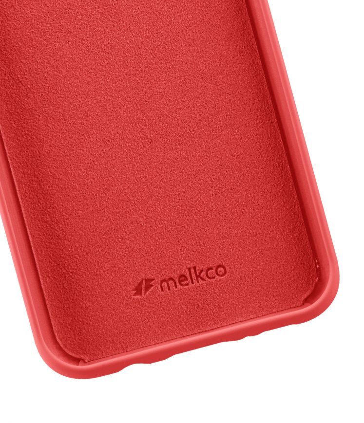 Melkco Aqua Silicone Case for Samsung Galaxy S8 - ( Red )