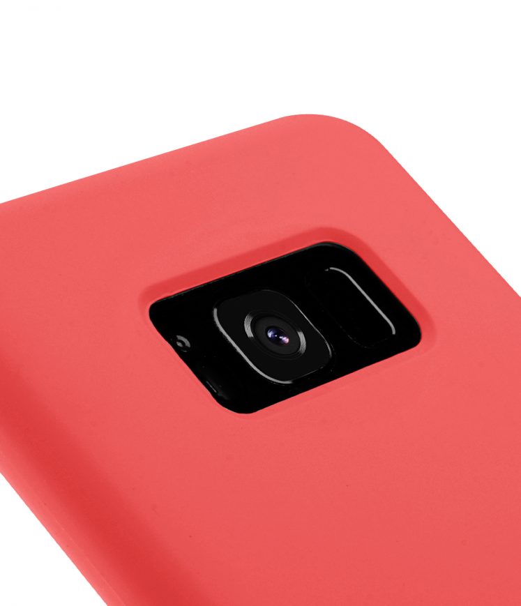 Melkco Aqua Silicone Case for Samsung Galaxy S8 Plus - ( Red )