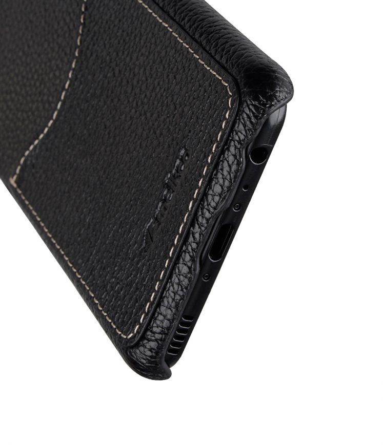 Melkco Premium Leather Card Slot Back Cover V2 for Huawei P10 - ( Black LC )