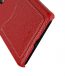 Premium Leather Card Slot Snap Cover for Nokia 6 - (Red LC) Ver.2