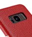 Melkco Premium Leather Card Slot Back Cover V2 for Samsung Galaxy S8 - ( Red LC )
