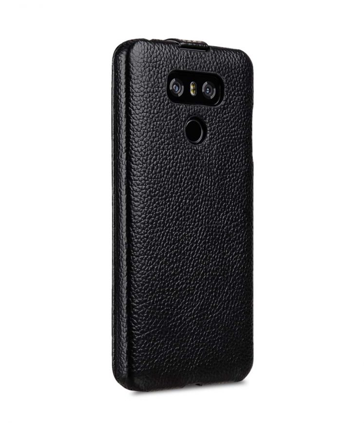 Premium Leather Case for LG G6 - Jacka Type (Black LC)