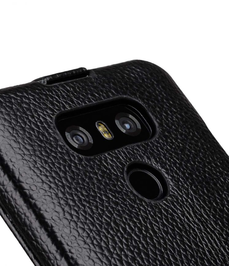 Premium Leather Case for LG G6 - Jacka Type (Black LC)
