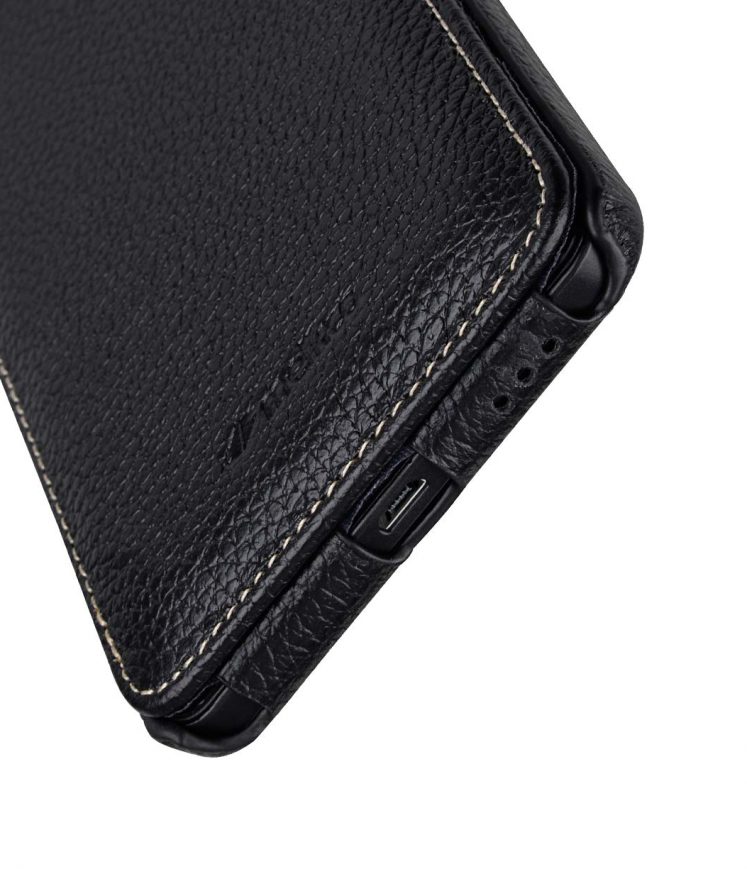 Premium Leather Case for Nokia 6 - Jacka Type (Black LC)