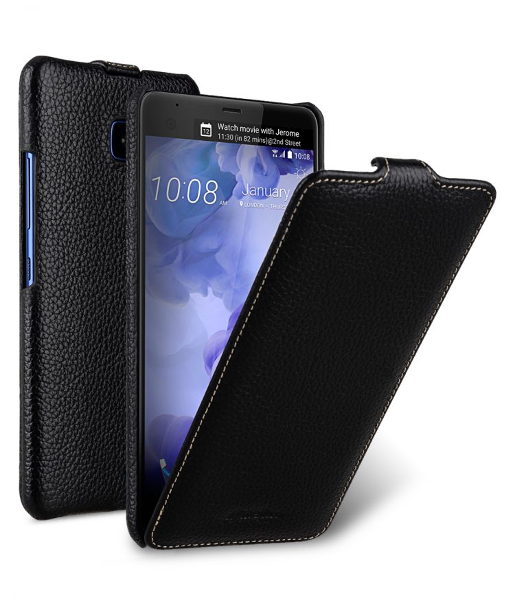 Melkco Premium Leather Case for HTC U Ultra - Jacka Type ( Black LC )