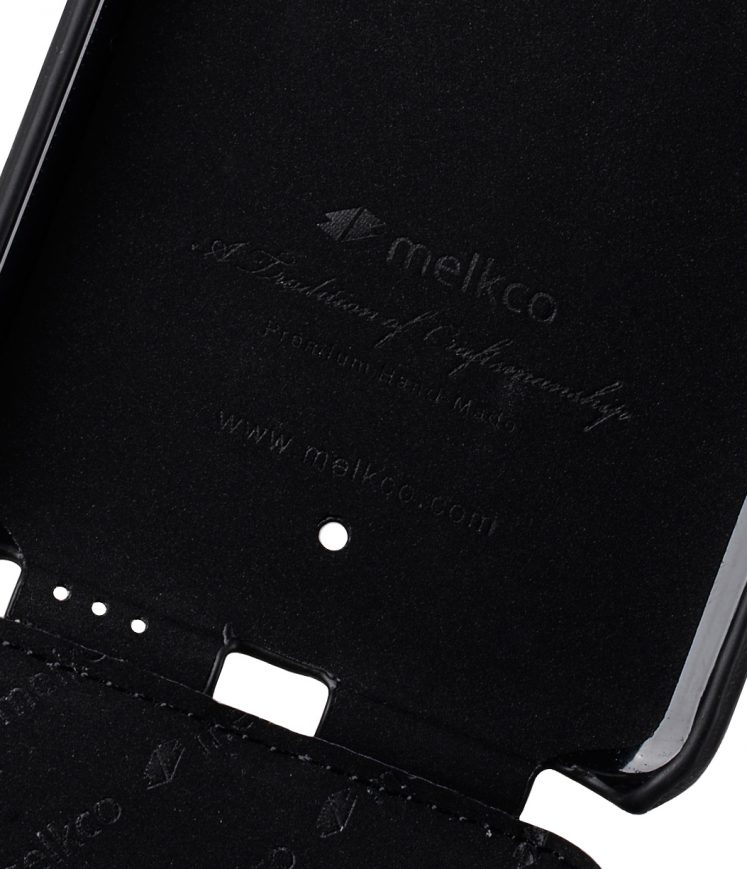 Melkco Premium Leather Case for HTC U Ultra - Jacka Type ( Vintage Black )