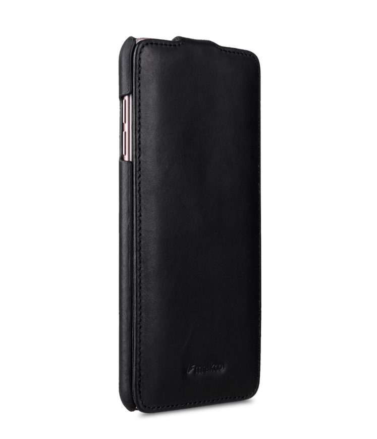 Melkco Premium Leather Case for Samsung Galaxy C9 Pro - Jacka Type ( Vintage Black )