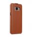Melkco Premium Leather Case for Samsung Galaxy S8 - Jacka Type ( Brown )