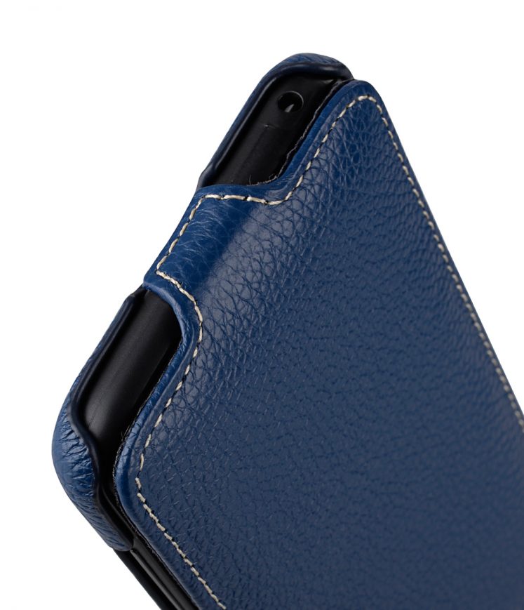 Melkco Premium Leather Case for Samsung Galaxy S8 Plus - Jacka Type ( Dark Blue LC )