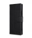 Melkco Premium Leather Case for Sony Xperia XA1 - Wallet Book Clear Type Stand ( Vintage Black )