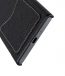 Premium Leather Card Slot Back Cover for Sony Xperia XZ Premium - (Black LC) Ver.2