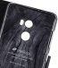 Premium Leather Case for HTC One X10 - Wallet Book Clear Type Stand (Vintage Black)