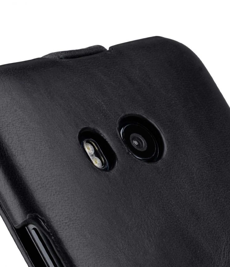 Premium Leather Case for HTC U11 - Jacka Type (Vintage Black)