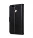 Premium Leather Case for Huawei Honor 8 Pro - Wallet Book Clear Type Stand (Vintage Black)