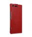 Premium Leather Case for Sony Xperia XZ Premium - Jacka Type (Red LC)