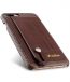 Melkco Fashion Python Skin Series Leather Case with Card Detect Function for Apple iPhone 7 / 8 Plus (5.5") (Chocolate)