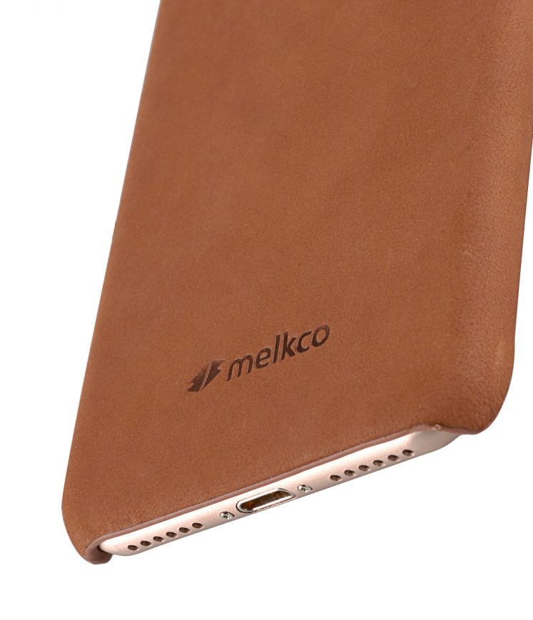Melkco Premium Leather Snap Cover for Apple iPhone 7 / 8 (4.7")- Classic Vintage Brown
