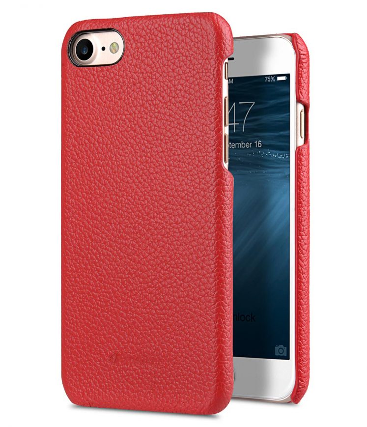 Melkco Premium Leather Snap Cover for Apple iPhone 7 / 8 (4.7")- Red LC