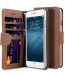 Melkco Premium Leather Case Wallet Book ID Slot Type for Apple iPhone 7 / 8 (4.7") (Classic Vintage Brown)
