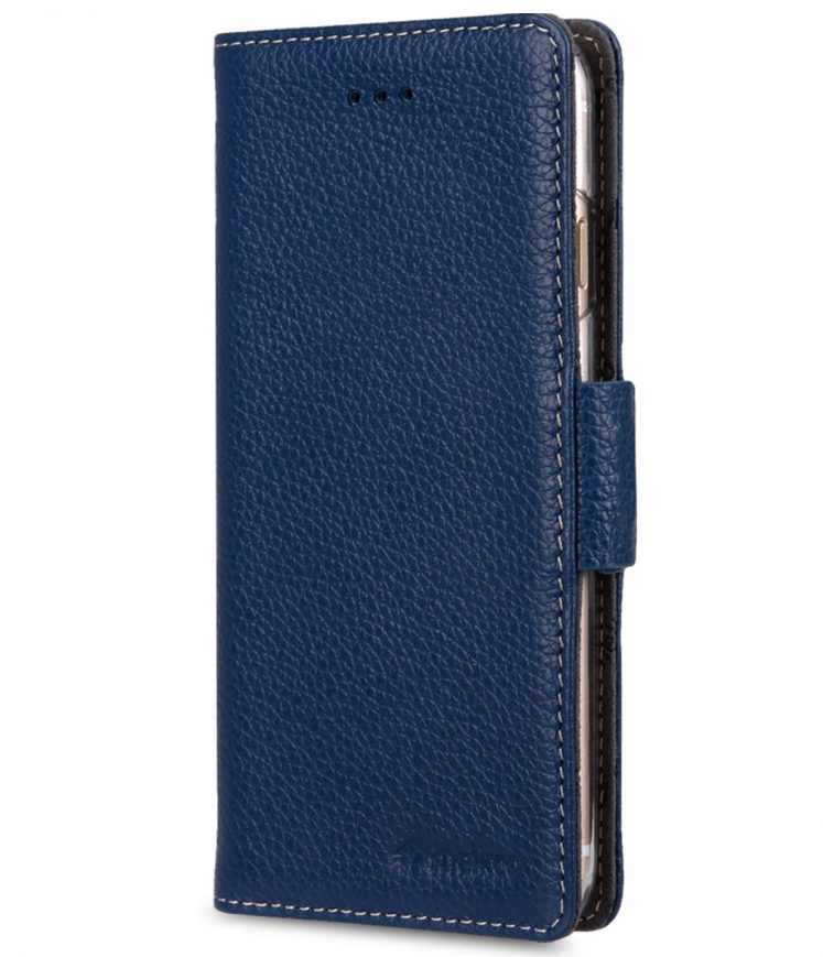 Melkco Premium Leather Case for Apple iPhone 7 (4.7") - Locka Type (Dark Blue LC)