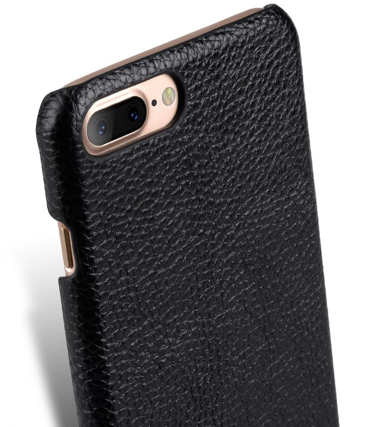 Melkco Premium Leather Snap Cover for Apple iPhone 7 / 8 Plus(5.5") - Black LC