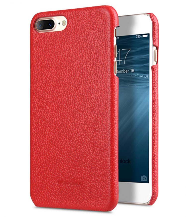 Melkco Premium Leather Snap Cover for Apple iPhone 7 / 8 Plus(5.5") - Red LC