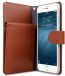 Melkco Premium Leather Case for Apple iPhone 7 / 8 Plus(5.5") - B-Wallet Book Type (Orange Brown)