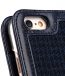 Melkco Premium Cow Leather Case Heritage Series (Swallow Collection) Book Style for iPhone 6 - 4.7" Case (Blue)