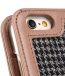 Melkco Premium Cow Leather Case Heritage Series (Swallow Collection) Book Style for iPhone 6 - 4.7" Case (Khaki)