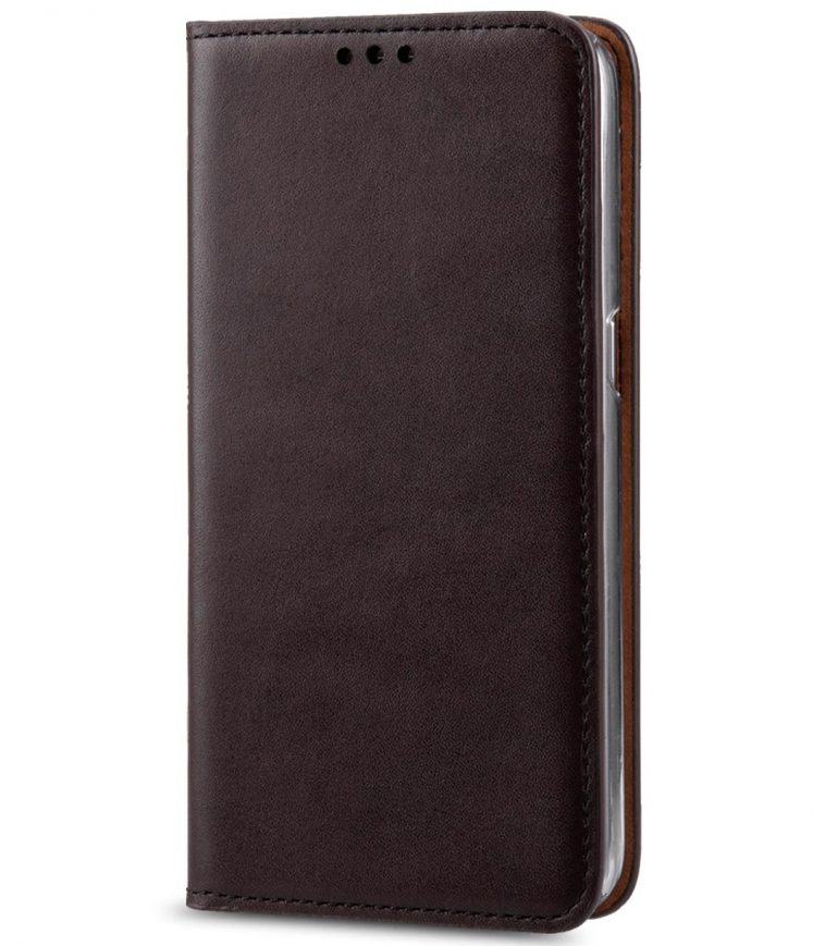 Melkco Italian Cowhide Leather Herman Series Book Style Case for Samsung Galaxy S7 (Italian Coffee)