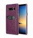 Melkco Premium Leather Card Slot Back Cover for Samsung Galaxy Note 8 - (Purple LC)Ver.2